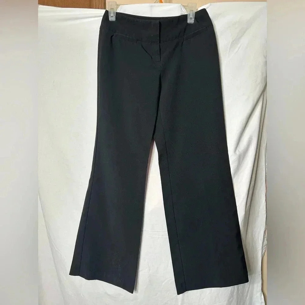 NY & Co Women’s size 4 city stretch dress pants- petite- black